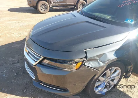 2018 Chevrolet Impala 1Lt из США, поврежденный, VIN 2G1105S37J9140085